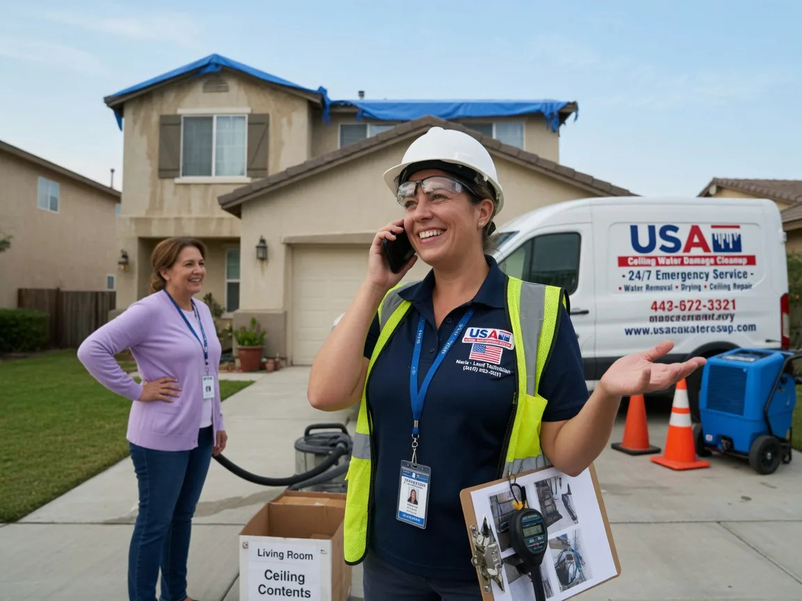 Ceiling Water Damage Restoration Moweaqua, IL FAQs